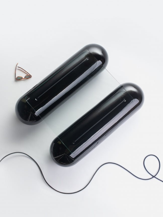 zodiac table Sofabord glass